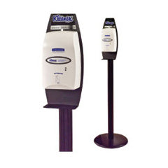 An electronic skin care cassette dispenser with a black base and white dispenser unit, featuring a 'KCP' logo, placed on a white background.